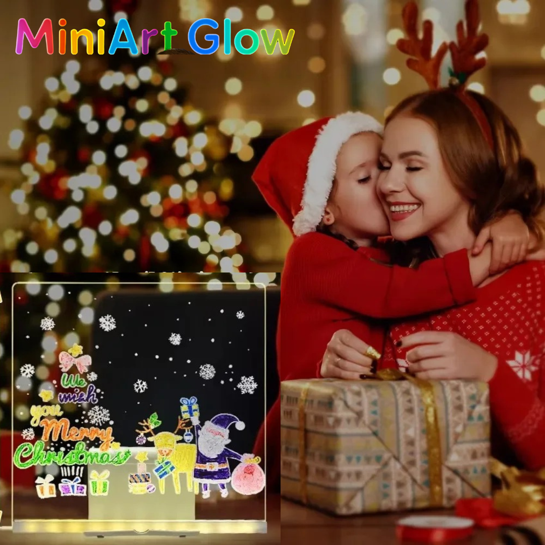 MiniArt Glow | Haz que tu hijo dibuje, imagine y aprenda sin pantallas