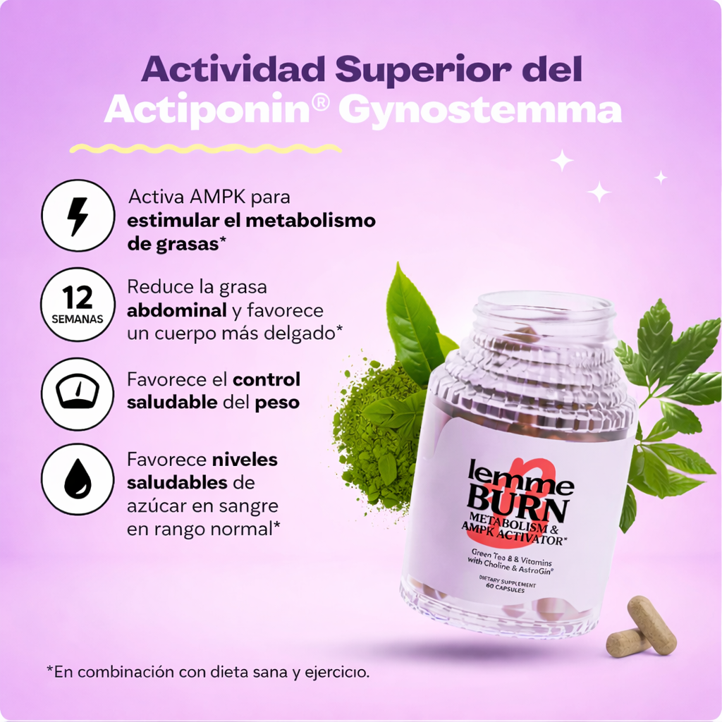 LemmeBurn | Activa tu metabolismo y quema la grasa abdominal