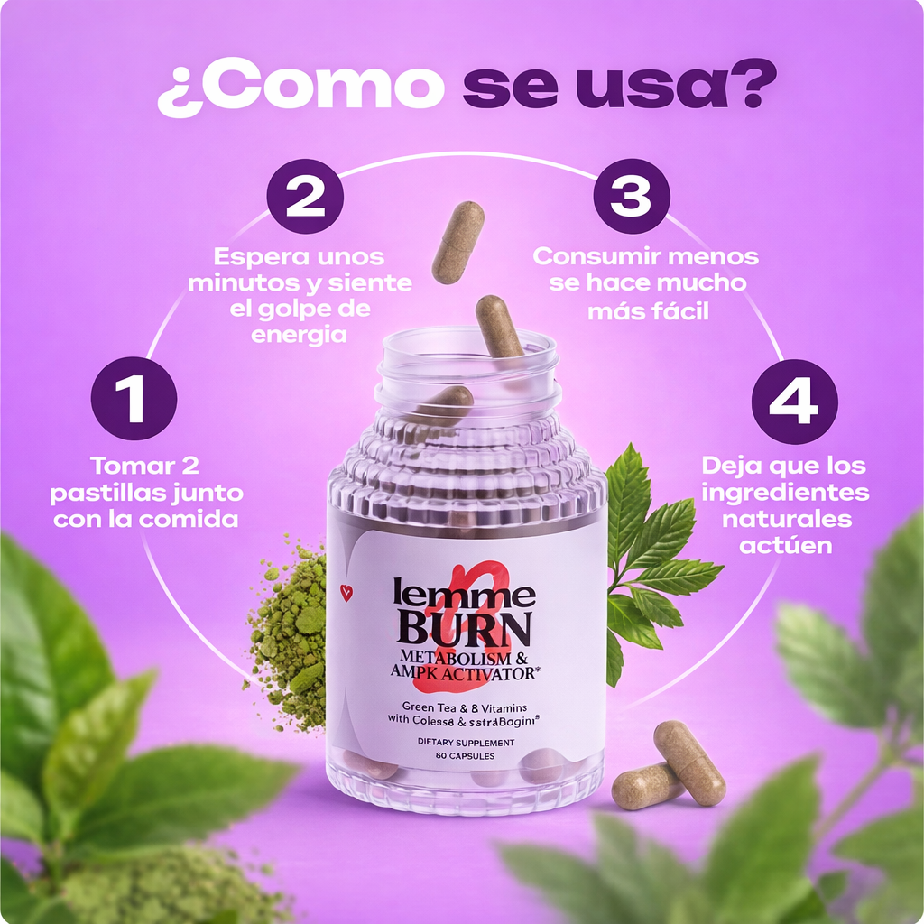 LemmeBurn | Activa tu metabolismo y quema la grasa abdominal