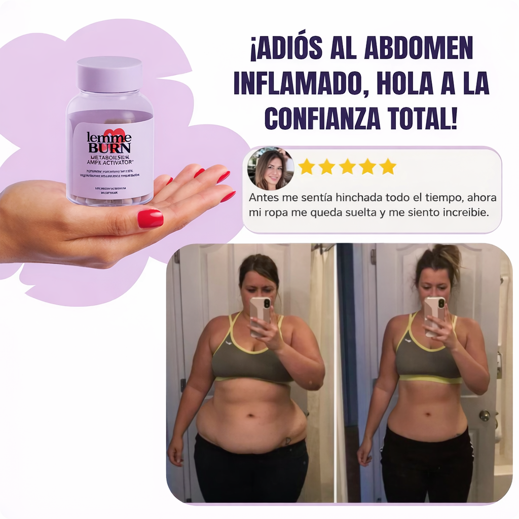 LemmeBurn | Activa tu metabolismo y quema la grasa abdominal