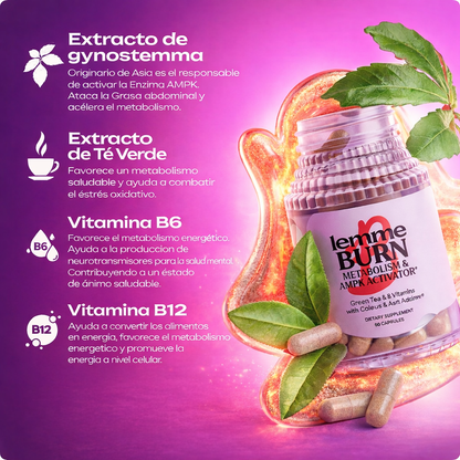 LemmeBurn | Activa tu metabolismo y quema la grasa abdominal