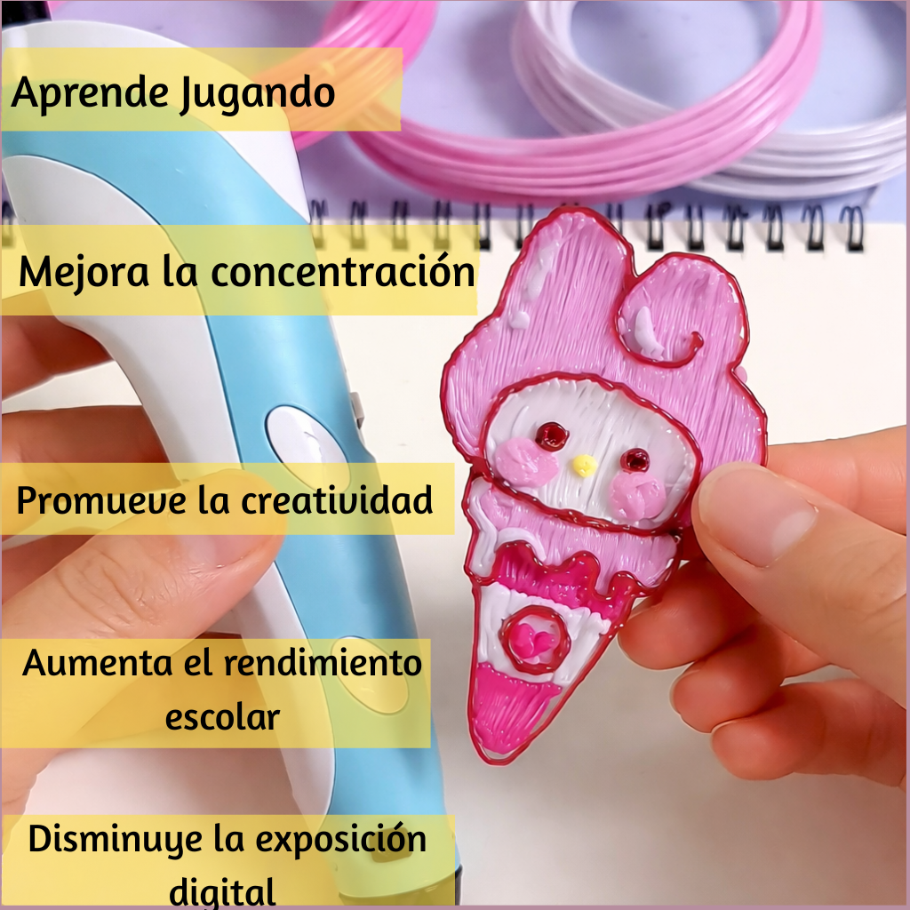 MagiPen 3D | Haz que tu hijo transforme su imaginación en algo real, lejos de las pantallas