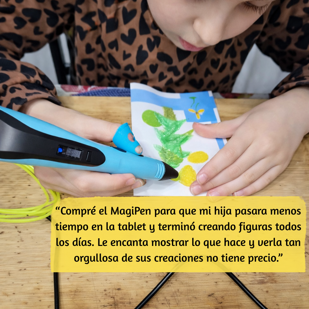 MagiPen 3D | Haz que tu hijo transforme su imaginación en algo real, lejos de las pantallas