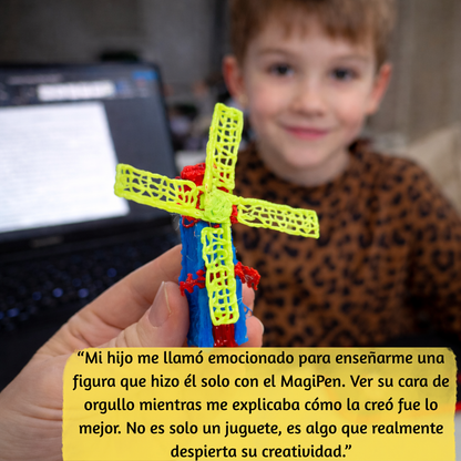 MagiPen 3D | Haz que tu hijo transforme su imaginación en algo real, lejos de las pantallas