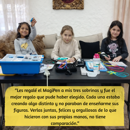 MagiPen 3D | Haz que tu hijo transforme su imaginación en algo real, lejos de las pantallas
