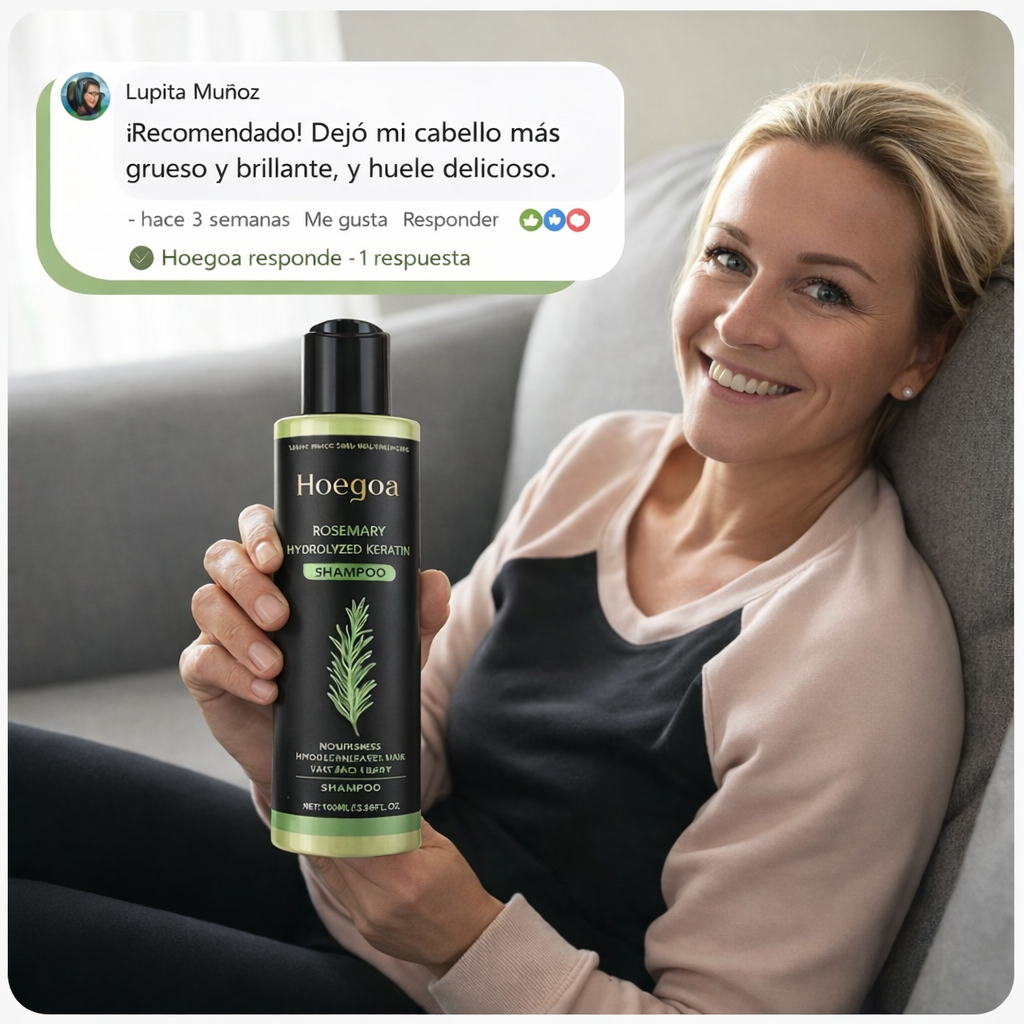 Shampoo de Romero | Detén la caída y activa el crecimiento de tu cabello