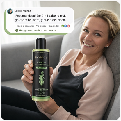 Shampoo de Romero | Detén la caída y activa el crecimiento de tu cabello